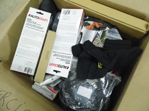 Box of Assorted automotive supplies, accessories and more