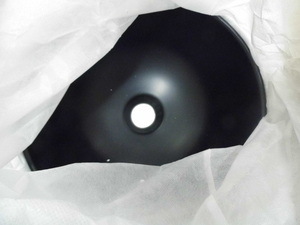 Black Glass Vessel bathroom Waterfall Sink Basin (sink only, no faucet or accessories)