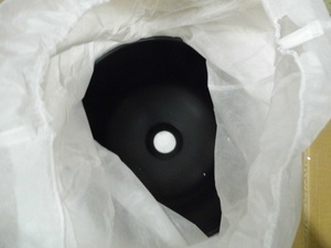 Black Glass Vessel bathroom Waterfall Sink Basin (sink only, no faucet or accessories)