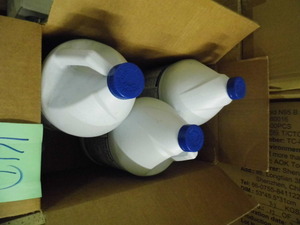 (3) One Gallon Jugs Boardwalk Germicidal Ultra Bleach