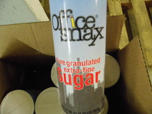 Office Snax 6-pack Pure Granulated extra-fine sugar 20oz