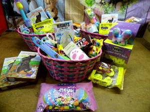 KK Variety lot of Easter misc. May contain (but not limited to items such as) many various easter items for decorating, easter egg hunts, filling baskets, and more, check out each picture for each lot for accurate description.