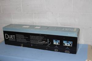 lot 13 image: Epson DUET Accolade Ultra-Portable Tripod Video Projector  Projection Screen - Model ELPSC80