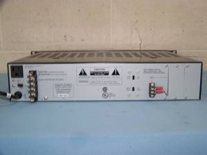 lot 51 image: TOA Electronics P-912MK2 Single Channel 120W Commercial  Professional Audio Power Amplifier