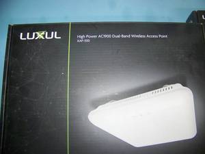 lot 69 image: Luxul XAP-1510 High Power AC 1900 Dual-Band Wireless AP and 2 XPE-2500 Single Port Gigabit PoE Injectors