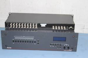 lot 40 image: Extron Pro Audio  Video Control Equipment and Sony Pan  Tilt  Zoom Video Camera - Miscellaneous LOT