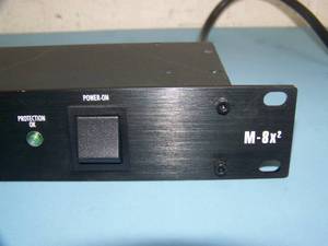 lot 80 image: Furman M-8X2 Merit Series 8 Outlet Power Conditioner and Surge Protector - Rack Mountable