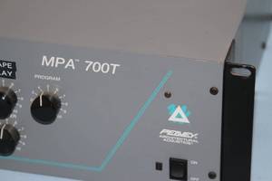 lot 126 image: Peavey MPA 700T Modular Series 7-Channel Pro Audio Amplifier  Mixer  Preamplifier