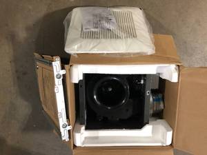 Panasonic WhisperCeiling DC Fan, with Pick-A-Flow Speed Selector 50, 80 or 110 CFM and Flex-Z Fast Installation Bracket Customer Returns See Pictures