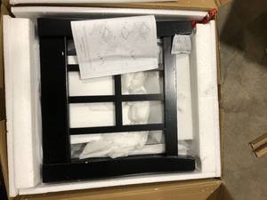 Cassidy Ebony Transitional End Table    Customer Returns See Pictures