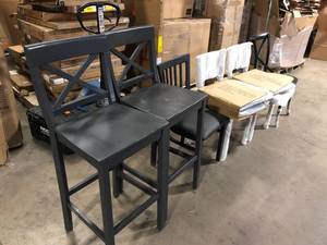 Lot of Assorted Dining Chairs    Customer Returns See Pictures