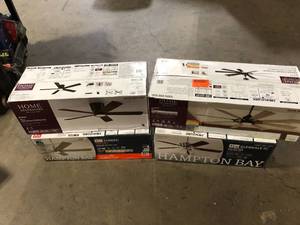 Lot of Assorted Ceiling Fans Various Models and Conditions  Customer Returns See Pictures