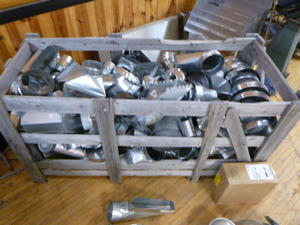 lot 29 image: Lot of Duct Work