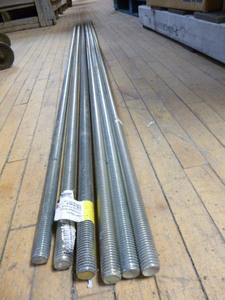 lot 43 image: 6 Threaded Rods