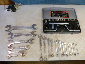 lot 132 image: Socket Set and Wrenches