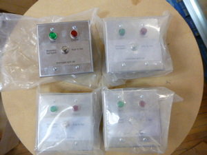 lot 88 image: 4 Pottorff Remote Control Panel Momentary Test Switches