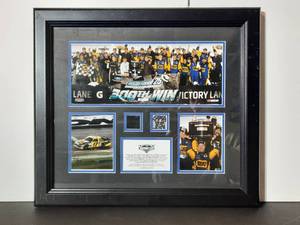 lot 128 image: Professionally framed Limited Edition 37517 Matt Kenseth, winner the Daytona 500