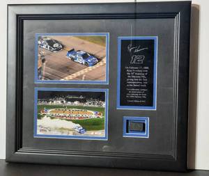 lot 124 image: Authenticated Limited Edition 291012 Ryan Newman, 50th running of the Daytona 500 Winner, Professionally framed 