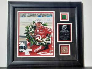 lot 123 image: Authenticated Limited Edition 32500 Scott Dixon, 2008 Indy 500 Winner, Professionally framed.