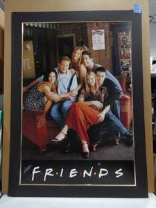 lot 30A image: Cast-signed Friends Television Show Poster.