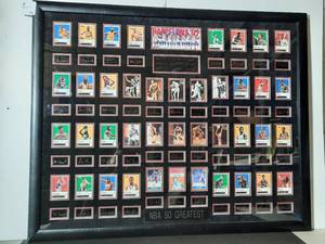 lot 184 image: Signed Barcelona US Olympic Basketball Team Cards NBA 50 Greatest