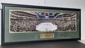 lot 174 image: Signed Xcel Energy Center Inaugural Game, Oct 11, 2000, Home of the Minnesota Wild