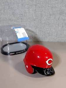 lot 69 image: Signed Authenticated by Sean Casey MLB Cincinnati Reds Schuss Authentic Mini Helmet