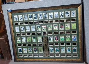 lot 148 image: Signed Masters Champions 1934 to 2008, framed