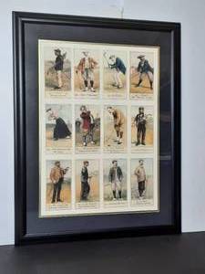 lot 220 image: (12) Cards from the 1900 Copes Tobacco Golf Cigarette Card Sets