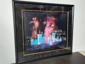 lot 213 image: Signed Skip Nelson (deceased) 92 the photojournalist took this official photo of the 1992 Saint Paul Winter Carnival Ice Palace