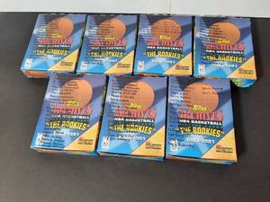 lot 256 image: (7) boxes Topps Archives The Rookies 1981-1991 NBA Basketball Picture Cards using high definition
