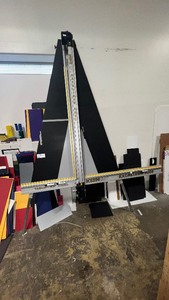 lot 1 image: Keencut Excalibur 5000 63 inch. Cutter for mount board, backing board, plexiglas and glass.