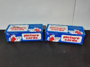 lot 271 image: 2 boxes TOPPS Picture Cards 1981 era