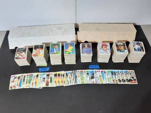lot 298 image: 2 boxes of Baseball trading cards 1978 and 1981.