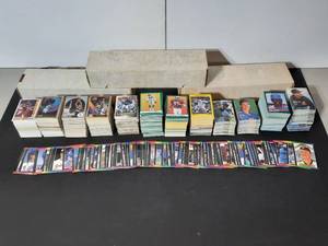 lot 329 image: (3) boxes of multi-sports player cards