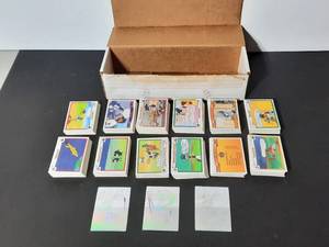 lot 111A image: (1) Box 1990 Upper Deck Looney Tunes Player Cards holograms.