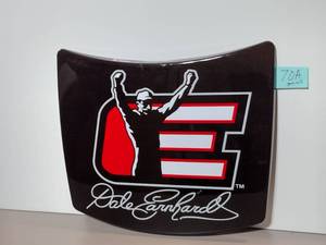 lot 70A image: Signed HiREV Tribute Series NASCAR Dale Earnhardt Hood Replica