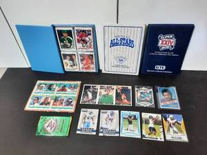 lot 363 image: Pro Card Album Hockey MLB NFL Rookie Cards, Chuck Forman N.F.C. card  Limited Ed. All-Stars Cards, 90 Super Bowl XXIV