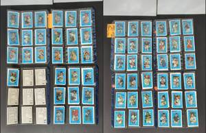 lot 153D image: 1982 Kelloggs 3-D Super Stars Complete Set of 64
