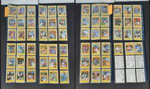 lot 153C image: 1981 Kelloggs 3-D Super Stars Complete Set of 66
