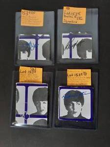 lot 153E image: (4) Signed Photos related to the Beatles A Hard Days Night Ringo Starr, Lionel Blair, Victor Spinetti,  Richard Lester
