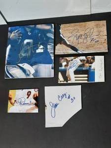 lot 364 image: (5) Sports Signatures Jim Craig, Authenticated Signature A.J. Hawk, MLB Alex Rodriguez, Soccer Mia Hamm, Olympian Jenny Finch