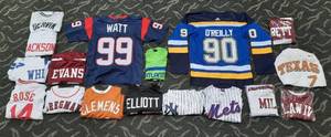 lot 395 image: (17) Sports Teams Jerseys