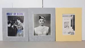 lot 390 image: 3 signed photographs