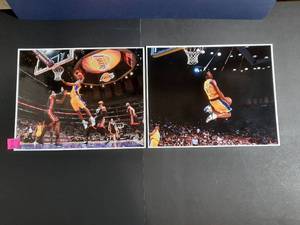 lot 74C image: (2) NBA Photos Bryant #8