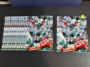 lot 442 image: (12) NFL Official photos of #22