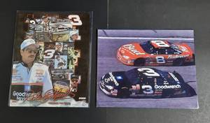 lot 448 image: (2) Dale Earnhardt NASCAR photos.