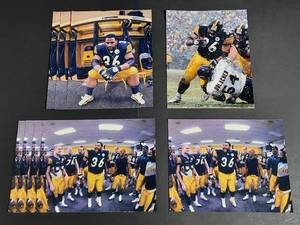 lot 457 image: (9) NFL Official photos Steelers