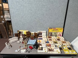 lot 477 image: Real Life Miniatures, assembled and unassembled. Miniature hardware.