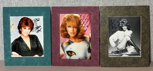 lot 487 image: 3 Signed Celebrity Photos - Stephanie Powers &  Ann Margaret 11 x 14